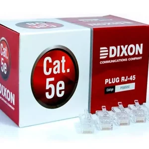 CONECTORES DIXON RJ45 CAT-5 X100 UND