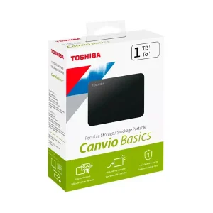 DISCO DURO TOSHIBA 1TB EXTERNO CANVIO BASIC 3.0