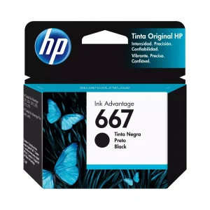 CARTUCHO DE TINTA HP 667 BLACK (3YM79AL) 1275/2374/2375/2376/2775/2776
