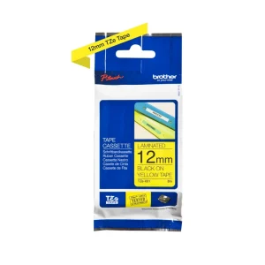 cinta brother tze-631 negro sobre amarillo