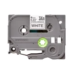 brother tze-s211 negro sobre blanco 6mm