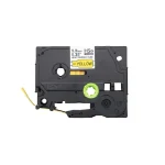 Cinta termocontraíble negro sobre amarillo 9mm