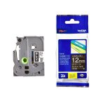 Cinta Brother 12mm P-touch negro fondo blanco